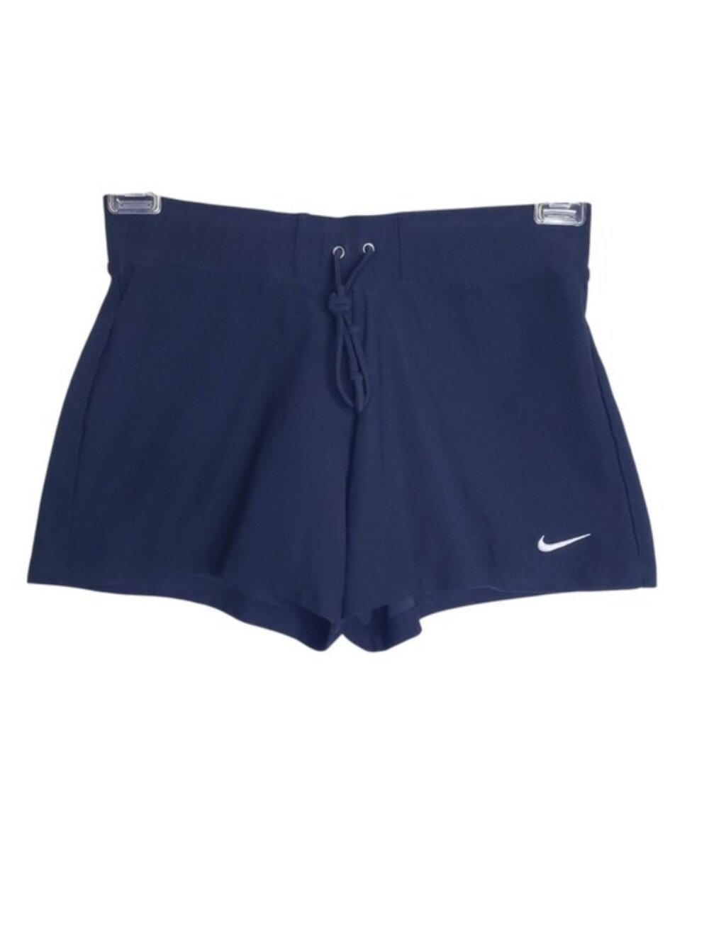 Nike Team Fit Dry Black Athletic Drawstring Waist Shorts Women's Size Medium